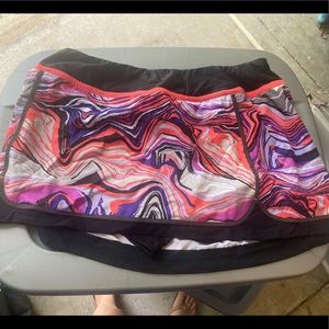 Tile Nine Skort
